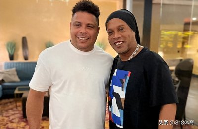 肥罗×2!42岁小罗同框46岁大罗,挺啤酒肚严重发福,两人加起来500斤