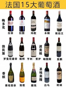 盘点享誉全球的法国15大葡萄酒