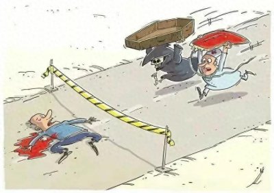 18张讽刺人性的插画,耐人寻味,你能看懂几张?