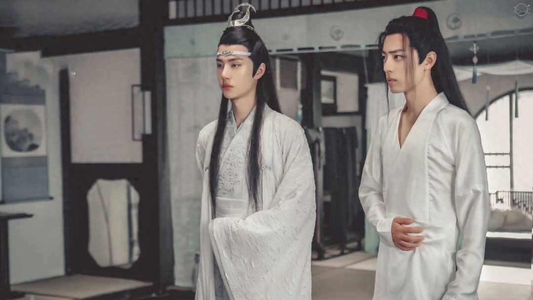 一组《陈情令》蓝忘机和魏无羡高清无水印壁纸,喜欢赶紧保存吧