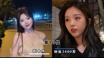 网络十大网红美女!