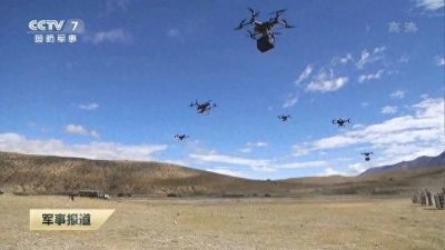 ​我国炊事兵都开始用无人机蜂群，引领全新的烹饪时代！