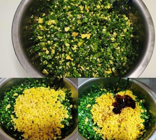 韭菜鸡蛋馅怎么调