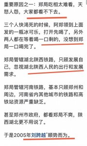 郑州铁路局当年为什么会被拆分?网友:吃相难看,个人私立的原因