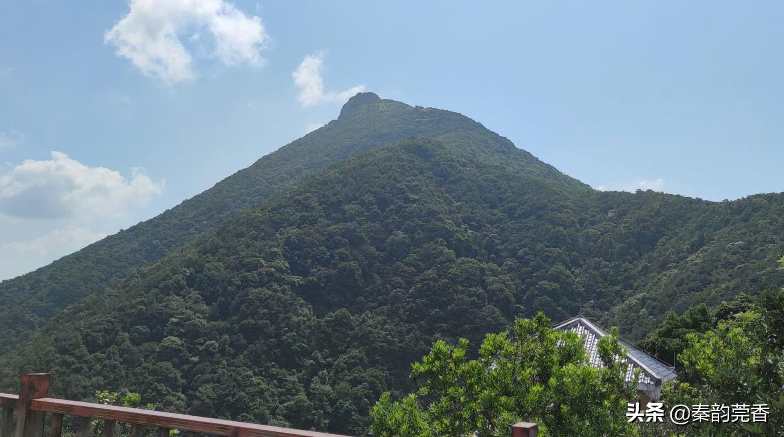 东莞最高的山(东莞第一峰银瓶山海拔多高)