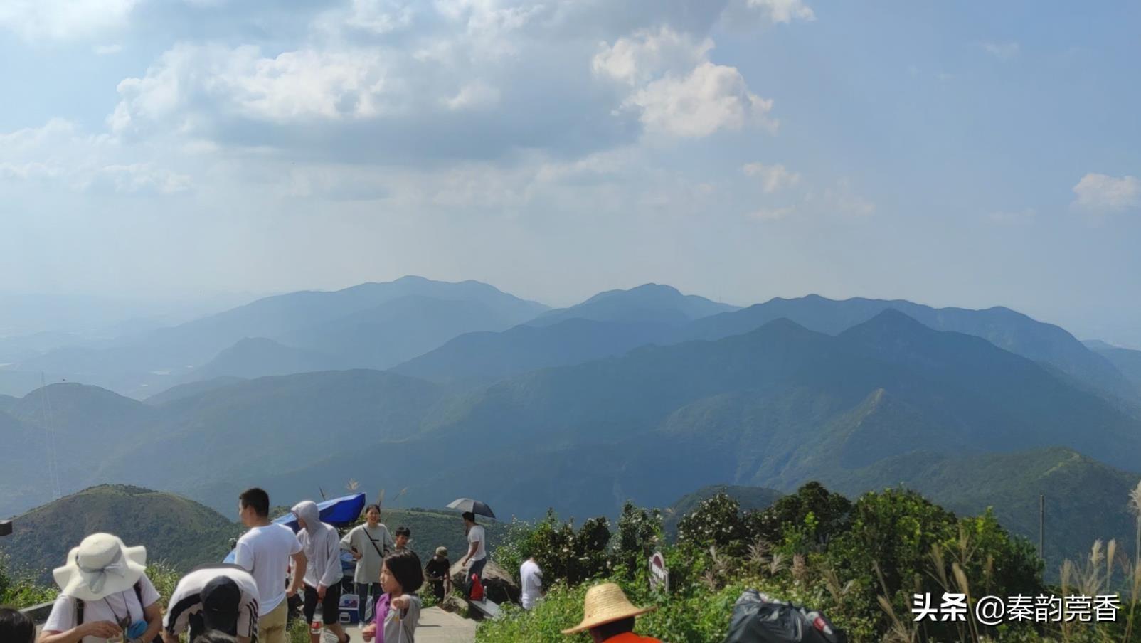 东莞最高的山(东莞第一峰银瓶山海拔多高)