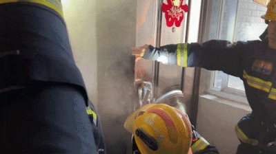 ​大喜之日，无人婚房突燃大火！毕生积蓄全毁，新娘还想冲火场…