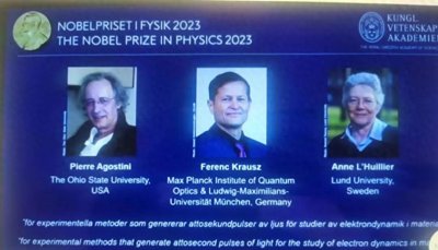 ​2023诺贝尔物理学奖获得者有三位科学家，他们分别有哪些成就呢？