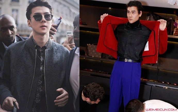 吴世勋彭于晏同框