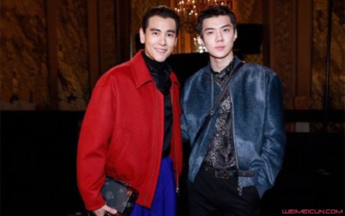 吴世勋彭于晏同框