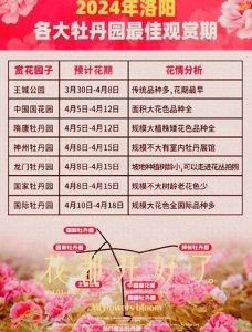 ​2024洛阳第41届洛阳牡丹节赏花攻略