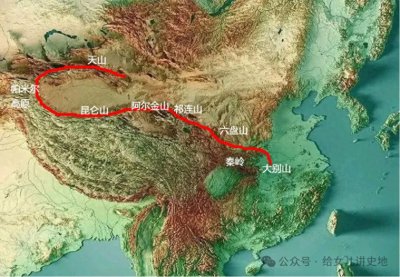 ​不容易，中国拥有世界上最长的东西山脉，才勾住了大西北？
