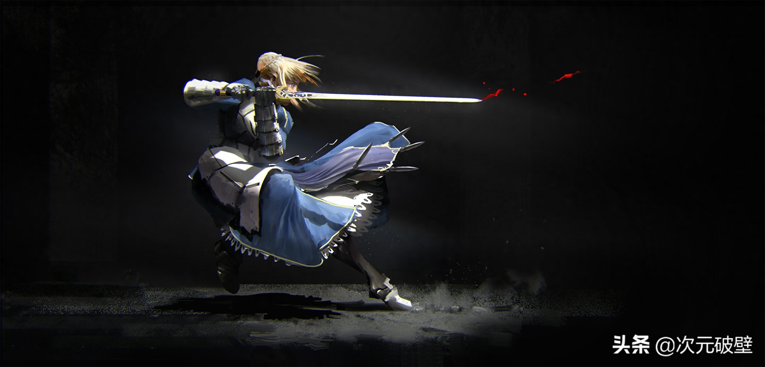 fate丨骑士王Saber，巾帼不让须眉的亚瑟王