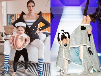 ​超模CoCo Rocha女儿4岁就有七万网友！人小点子多，超