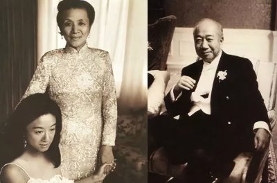 ​王薇薇年轻时才是真正的名媛，五官精致身材匀称饱满，尽显优雅