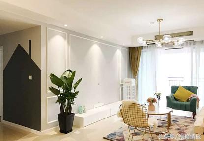 最新最全的电视背景墙（10个颜值高又实用的电视背景墙）(13)