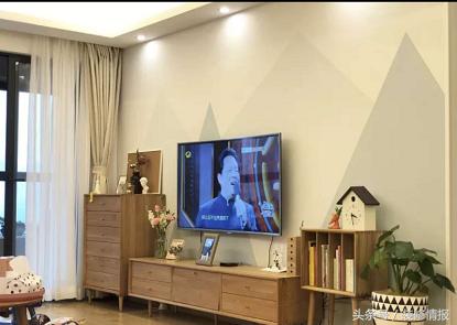 最新最全的电视背景墙（10个颜值高又实用的电视背景墙）(19)