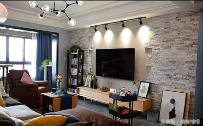 最新最全的电视背景墙（10个颜值高又实用的电视背景墙）(10)