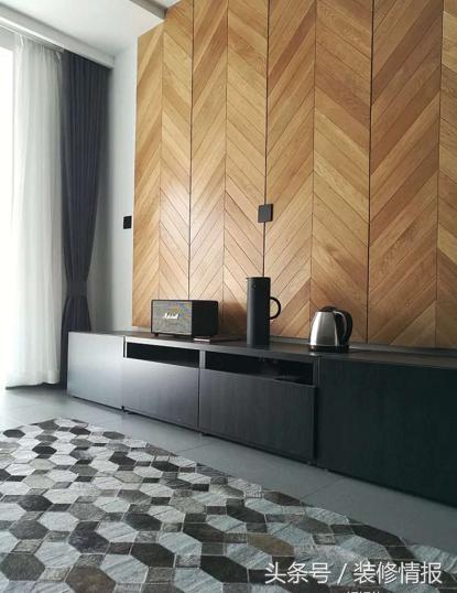 最新最全的电视背景墙（10个颜值高又实用的电视背景墙）(20)