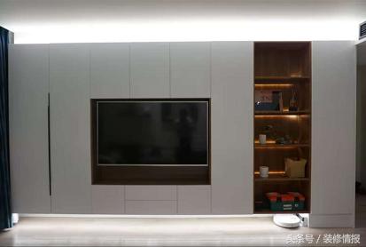 最新最全的电视背景墙（10个颜值高又实用的电视背景墙）(8)