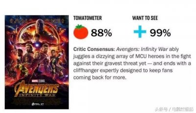 ​「复联3」口碑究竟有多炸裂，影评人：这是一部值得等待十年的电影