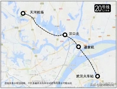 ​武汉地铁20号线江南段走向展望