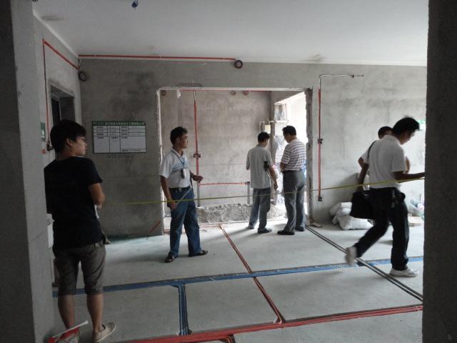 水电安装走线的图（水电工必备水电安装）(9)