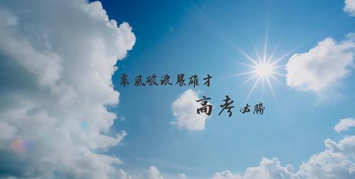 祝福高考成功的佳句简短