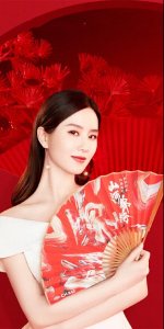 ​明星壁纸，刘诗诗短发，神颜女神姐姐太美了