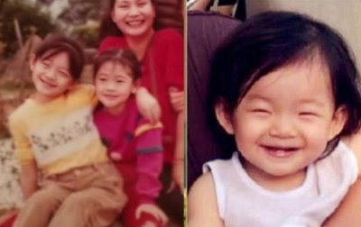 ​放风筝的女孩，6岁女儿穿红裙子放风筝