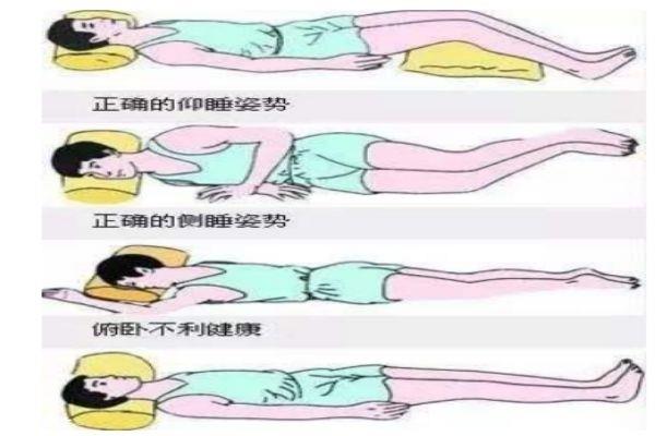 女性趴着睡觉对身体的坏处 正确的睡姿 女性趴着睡觉对身体的坏处 正确的睡姿
