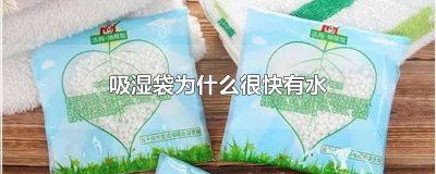 ​吸湿袋的水是真的吸湿吗 吸湿袋里的水是真的水么