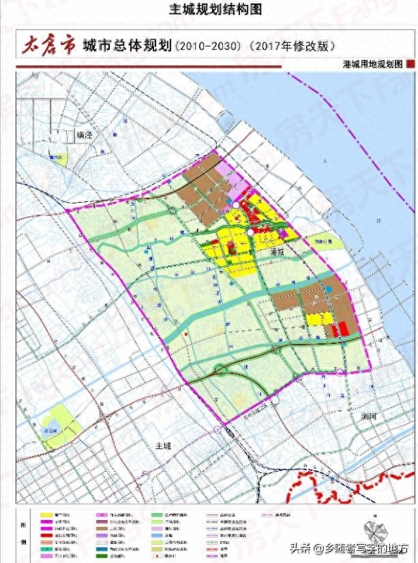 高清！江苏省太仓市城市总体规划图（2030年），江苏人收藏了