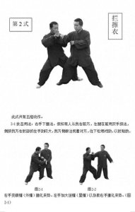 ​《中华太极拳》十一、中华太极拳一路81式技击详解：第二式拦擦衣