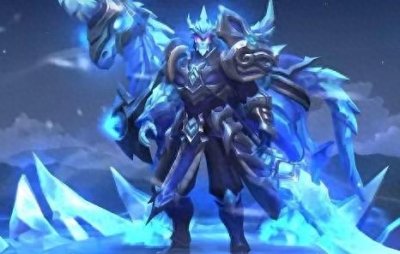 ​谈谈王者冰雪系列皮肤之关羽冰封战神