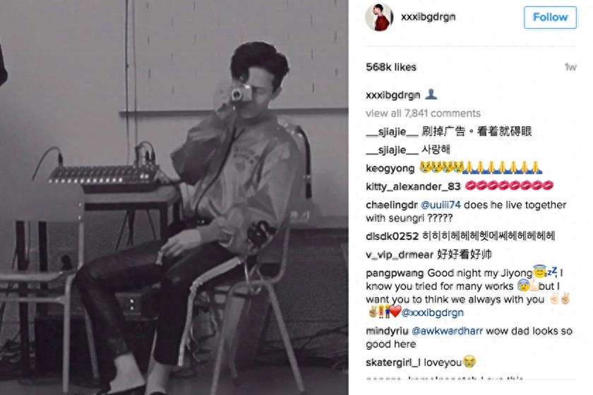 权志龙粉丝破千万！精选5张获最多人Like帅气照片一起分享！