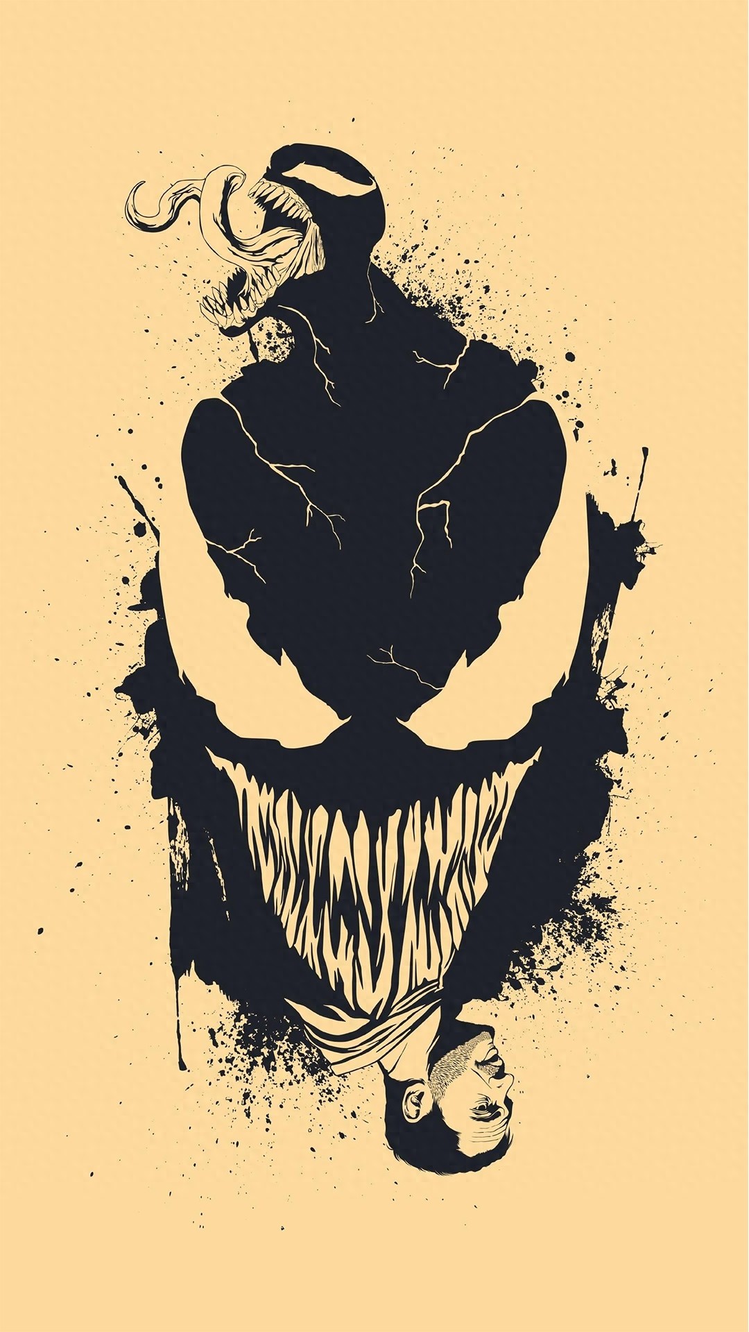 高清壁纸 | 14张毒液(venom)主题个性手机壁纸