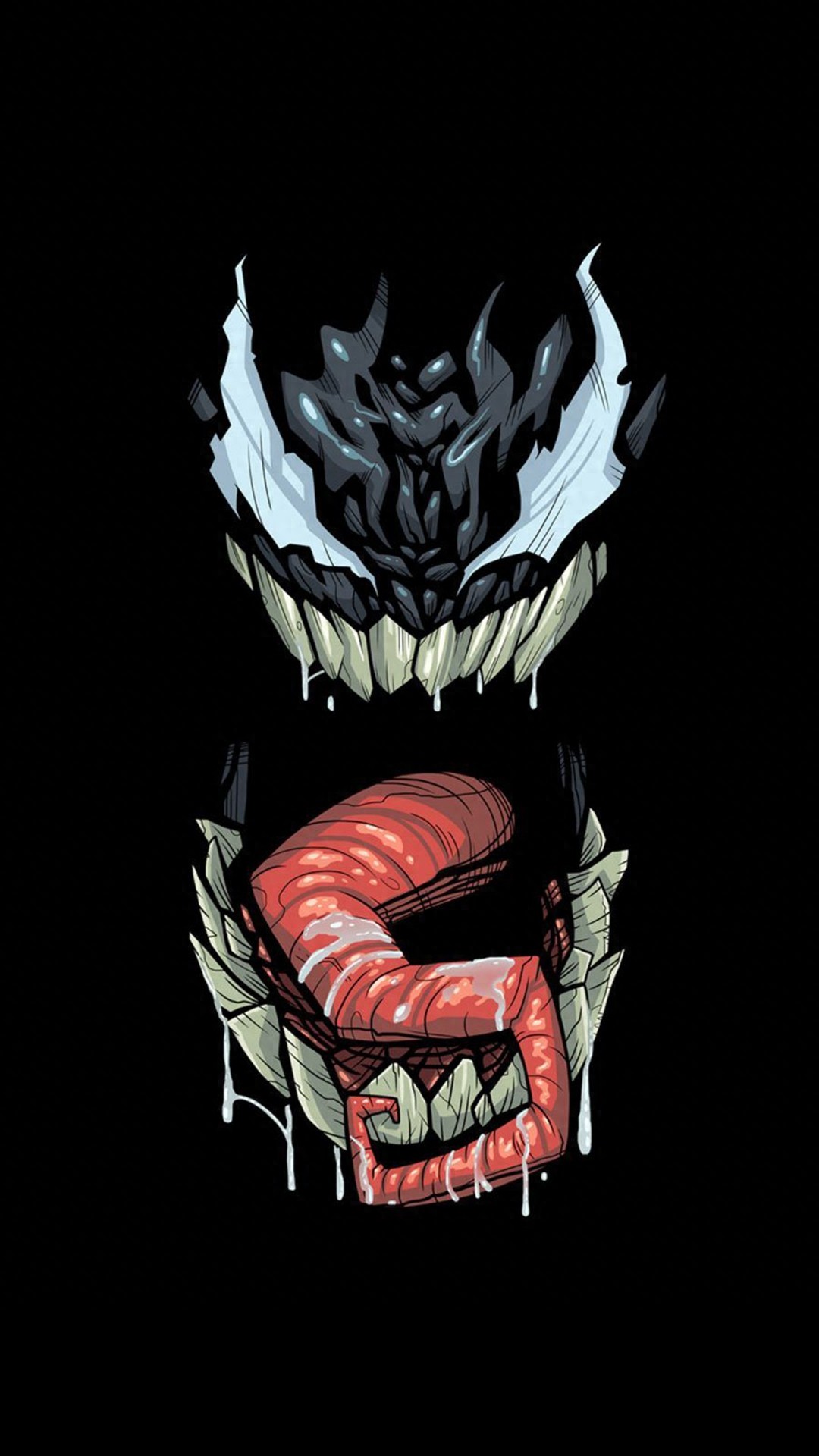 高清壁纸 | 14张毒液(venom)主题个性手机壁纸