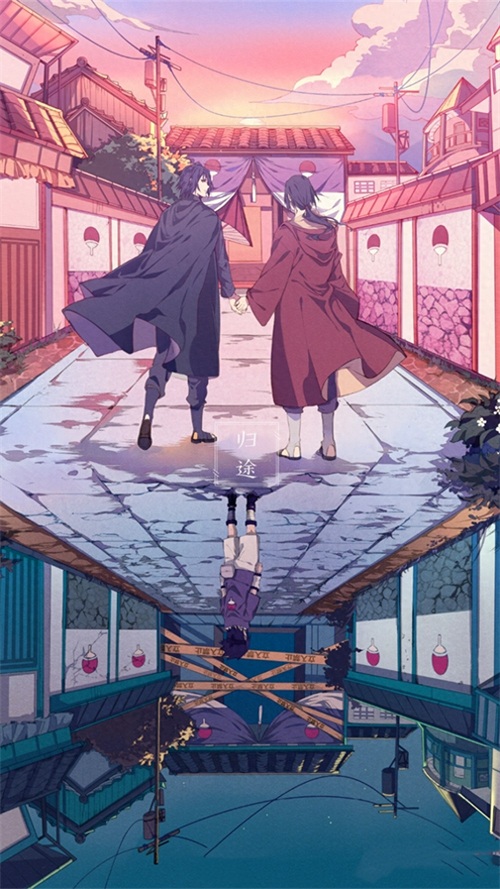 火影忍者之“鼬佐”系列插画图集!原谅我佐助,这是最后一次了