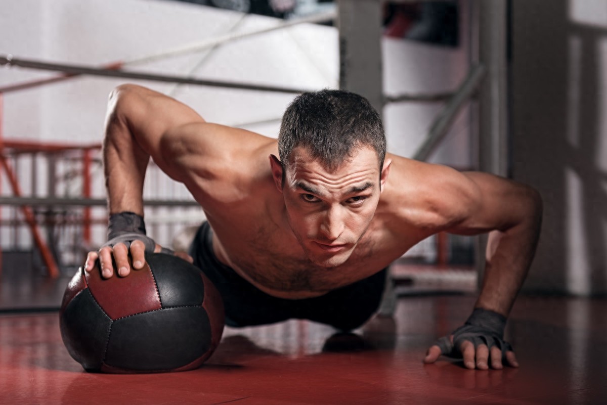 很酷的男性健身头像