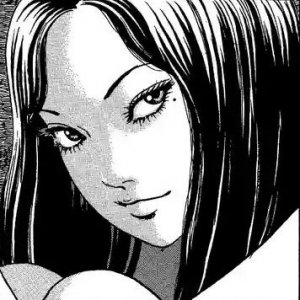 ​漫画里的绝世美女，川上富江摄人心魄的容颜。