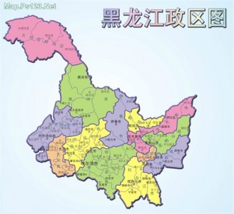 ​中国地理：黑龙江省（森工篇）