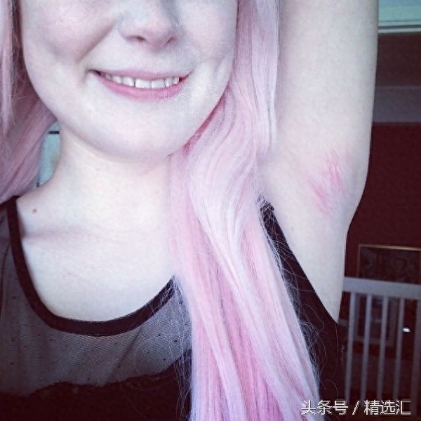 ins美女晒腋毛大赛，靓妹们大胆晒出自己的腋毛照