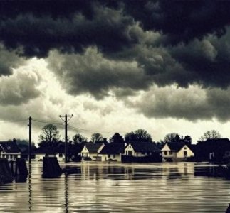 ​《桂林洪灾：众志成城，共渡难关》