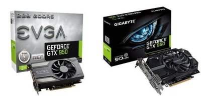 ​免插电仅需75瓦：GIGABYTE 技嘉、EVGA 推出 低功耗 GeForce GTX950 显卡