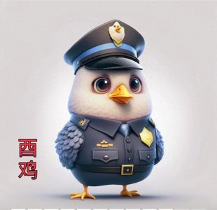 ​十二生肖，警察服版萌宠团来袭，喜欢哪个快领走！