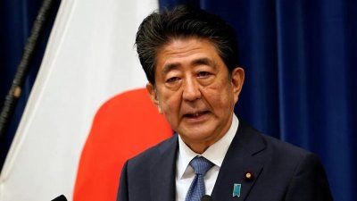 ​日本首相安倍晋三宣布辞去首相职务
