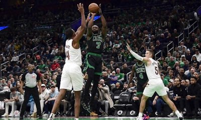 ​NBA杯-不败金身告破！塔图姆33+12 绿军轰22记三分终结骑士15连胜